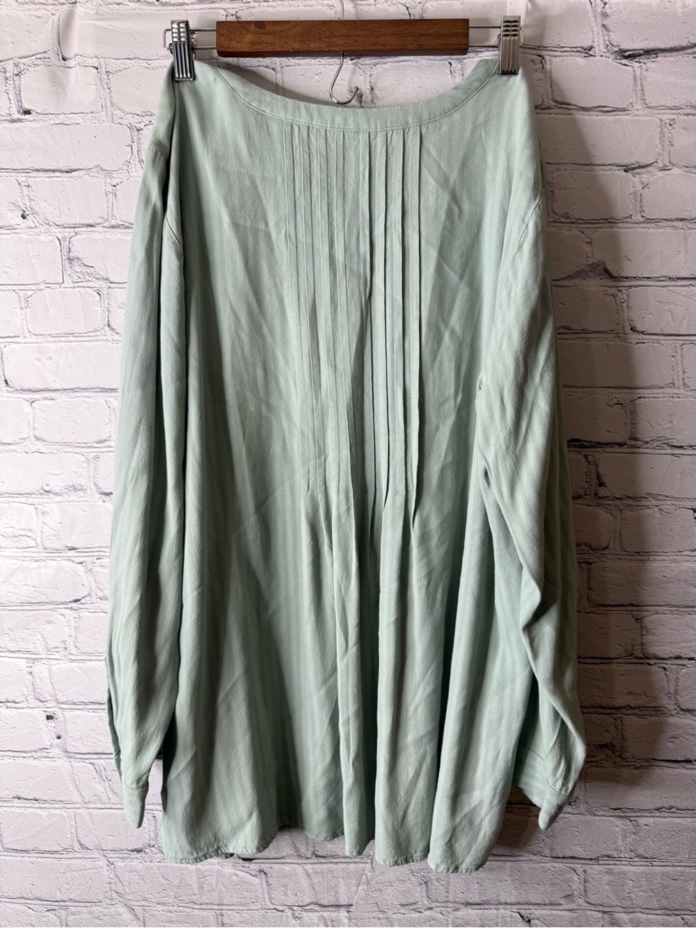 J. Jill Light Sage V-Neck Long Sleeve Women's tunic size xl - Picture 3 of 12